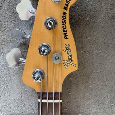 Fender American Performer Precision Bass PJ USA 2019 Arctic White image 5