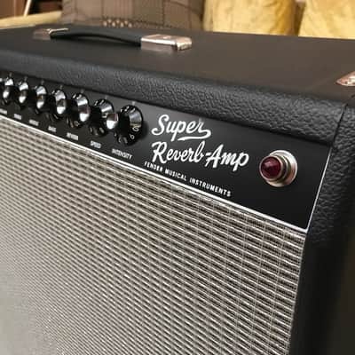 Fender Alessandro Handwired Fender '65 Super Reverb Reissue 2015 Black image 5