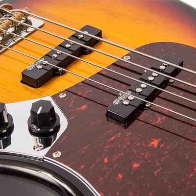 Vintage VJ74 ReIssued Bass - Sunset Sunburst (VJ74SSB) image 10