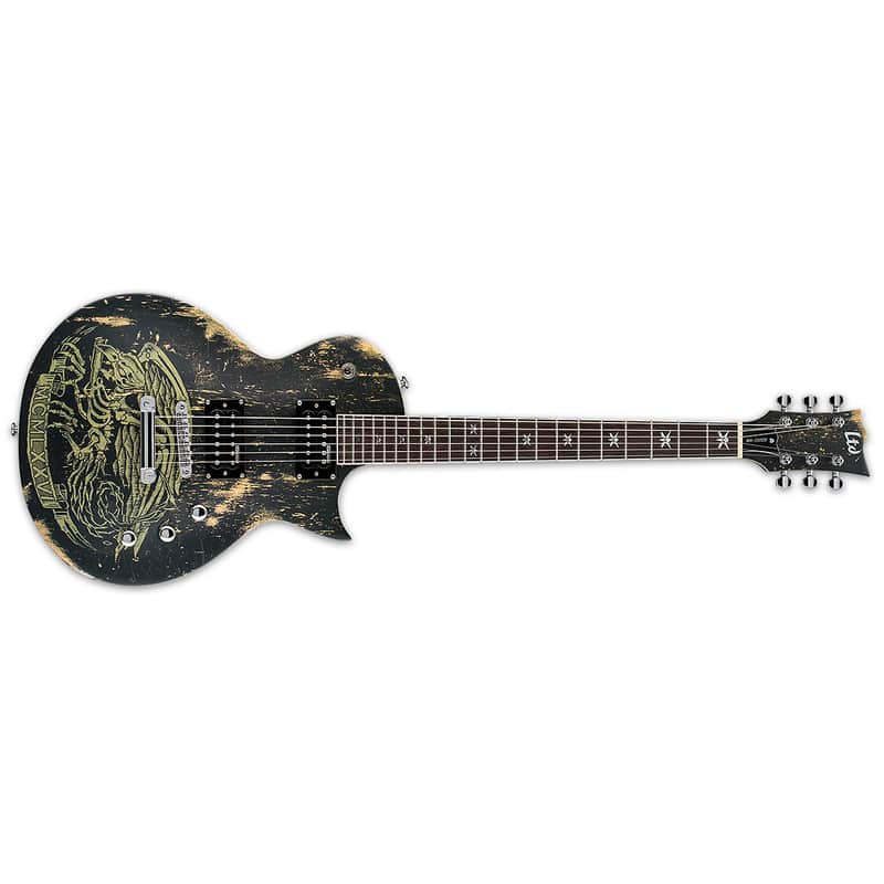 ESP LTD WA-200 Warbird Will Adler Signature Warbird Distressed image 1