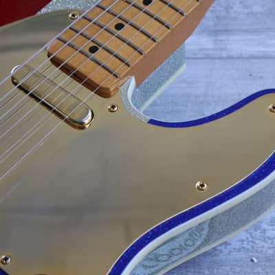 2024 Fender Limited Edition Buck Owens Telecaster (Red Silver & Blue Sparkle) image 6