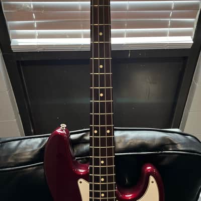 Fender Jazz Bass Mid 90s - Metallic red image 3