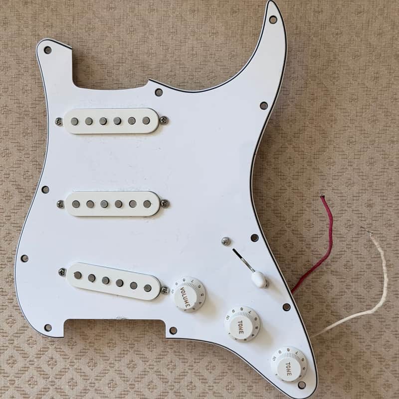Loaded Fender Stratocaster pickguard: Pure Vintage '65 pickups image 1