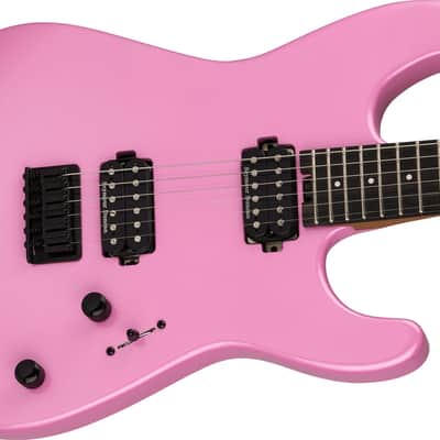 PRE-ORDER! 2025 Charvel Pro-Mod Plus San Dimas Style 1 HH HT Ebony / Platinum Pink image 1