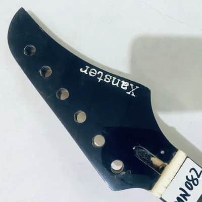 Black Maple Guitar Neck, 24 Frets Rosewood Fretboard image 3