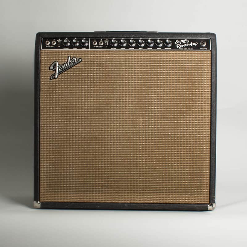 Fender  Super Reverb AB763 Large Combo Tube Amplifier (1964), ser. #A-00654. image 1