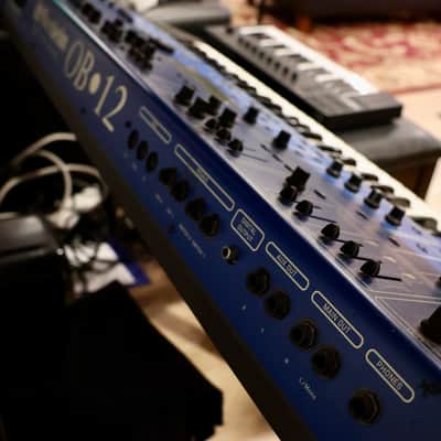Oberheim OB-12 49-Key 12-Voice Synthesizer 2000 - Blue image 10