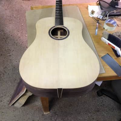 Crowley's of Cork CD01 Irish Handmade all solid acoustic guitar 2015 Natural finish. image 21