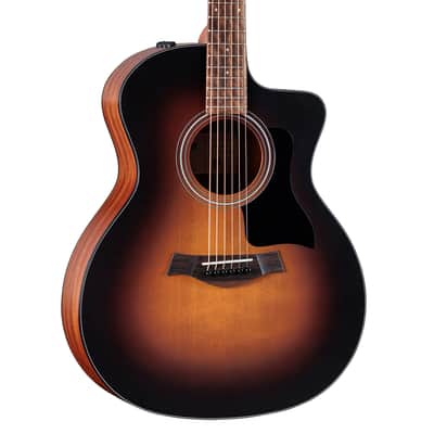 Taylor 114ce Special Edition Acoustic-Electric - Dark Tobacco Shaded Edgeburst image 1