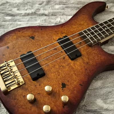 Dean Jeff Berlin Player Signature - Trans Brazilia Burst - 2010s - Dual Humbuckers - Active - 4-String Bass image 15