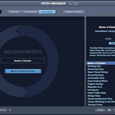 Spectrasonics Omnisphere 2.6 Virtual Instrument Plug-in image 8