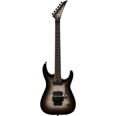Jackson Pro Plus Series Dinky DKAQ - Ebony Fingerboard, Ghost Burst image 1