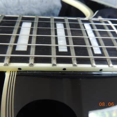 Edwards  E-LP-130CD/P "1954" Black Beauty with Case. WCR P90's! image 6