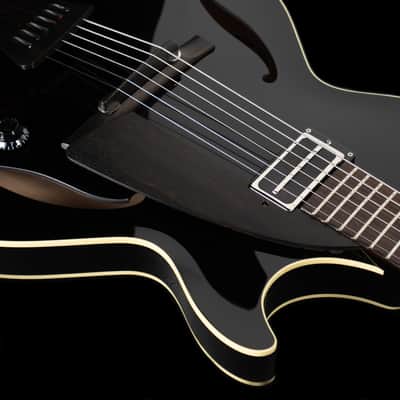 Collings Eastside Jazz LC, Hollow Body Thinline, Jet Black - NEW image 13