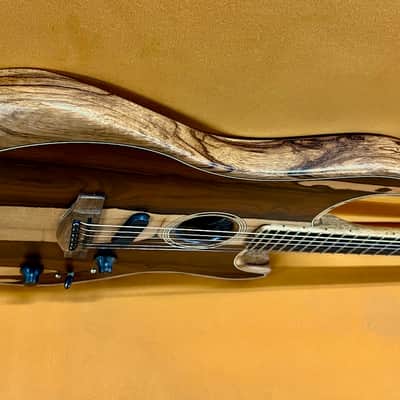 Fender Limited Edition American Acoustasonic Stratocaster 2020 - Exotic Ziricote image 4