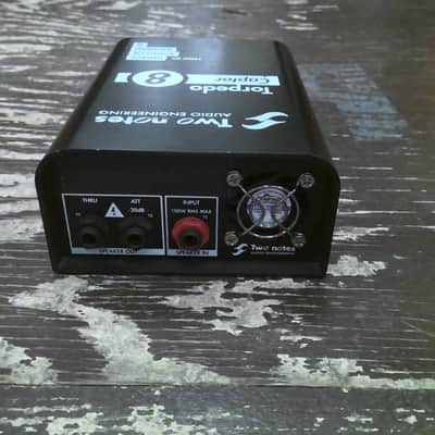 Two Notes Torpedo Captor Loadbox/Attenuator/DI - 8 Ohm 2010s - Black image 2