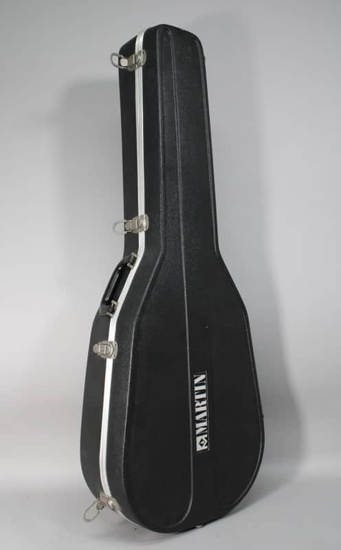 Martin "0" Molded Plastic Case Black/Gold image 1