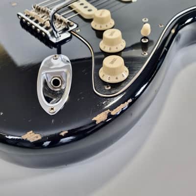 Fender Stratocaster Relic Ancho Poblano Roasted 2019 Custom Shop Limited Edition Black image 8