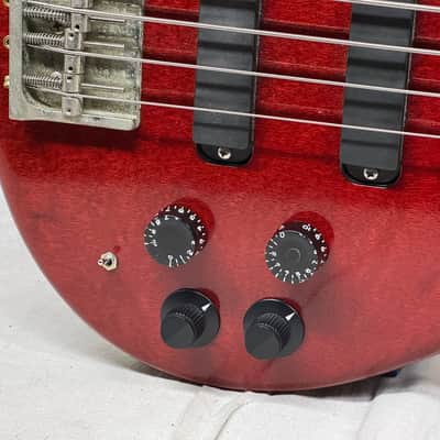 PRS Paul Reed Smith Bass-4 iv Fretless 4-string Bass with Case 1986 image 5