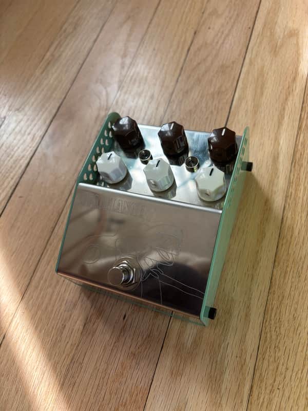 ThorpyFX Camoflange Flanger - Silver and Seafoam image 1