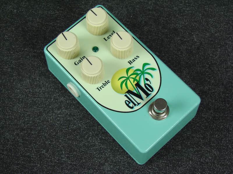 Klamac elMo' Overdrive Guitar Effects Pedal Blue Version image 1