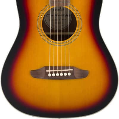 Fender California Standard Redondo Mini Acoustic Guitar - 3-color Sunburst image 1