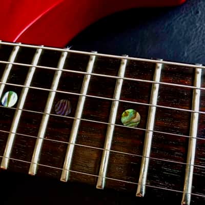 PRS CE 24 Alder Maple Top 1990 - Scarlet Red imagen 10