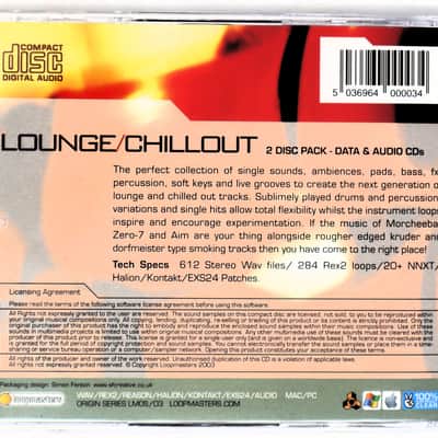 Loopmasters Lounge/Chillout Sample Library/Sound Library/Sampling CD 2003 image 4