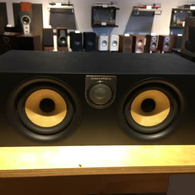 B&W HTM62 S2 Center Channel Speaker in Black w/ Grille & Manual image 2