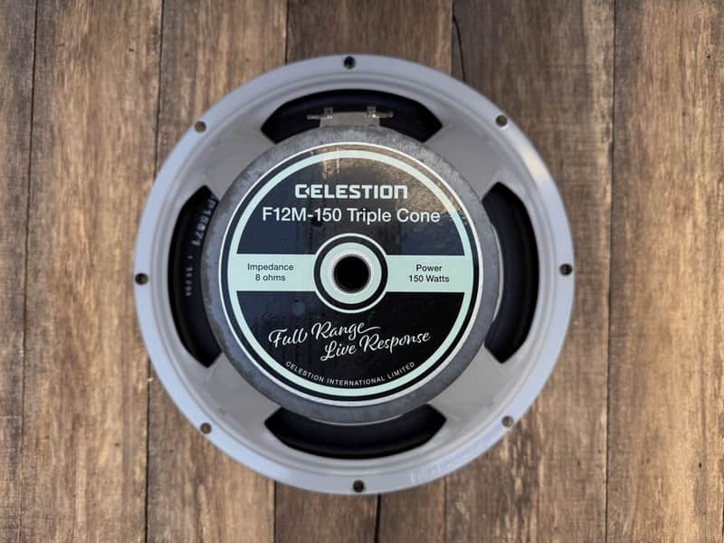 Celestion F12M-150 12" 150-Watt 8ohm Full Range Live Response Speaker #2 image 1
