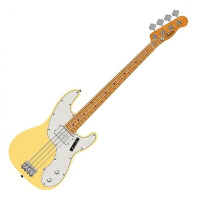 FENDER - Vintera II 70s Telecaster Bass MN Vintage White 0149252341 image 3