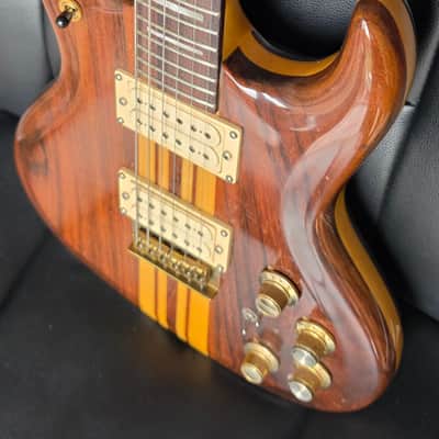 Vintage Custom Neck-Through Guitar — Alembic Style — Shadow Pickups & Schaller Tuners image 5