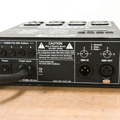 Elation DP-DMX20L 4-Channel DMX Dimmer/Switch Pack CG014AG image 5