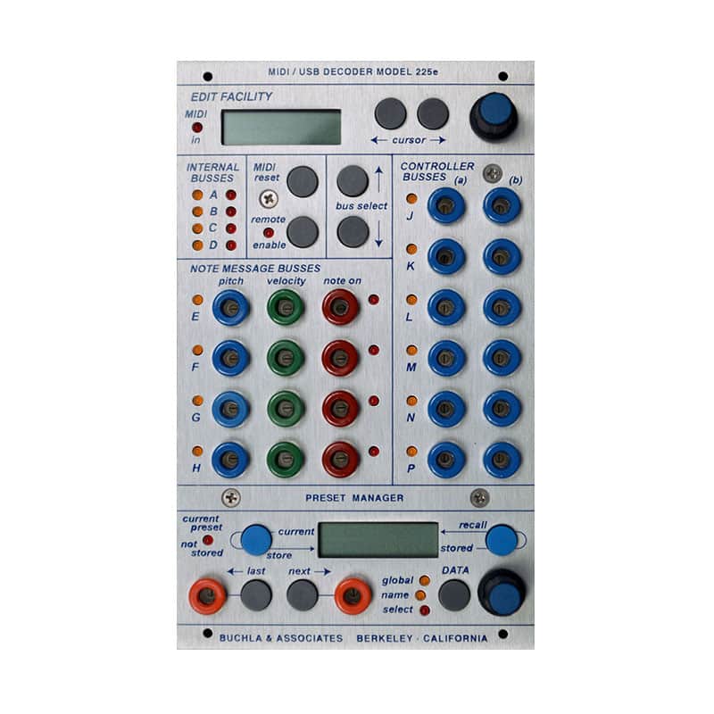 Buchla 225e MIDI Decoder / Preset Manager image 1