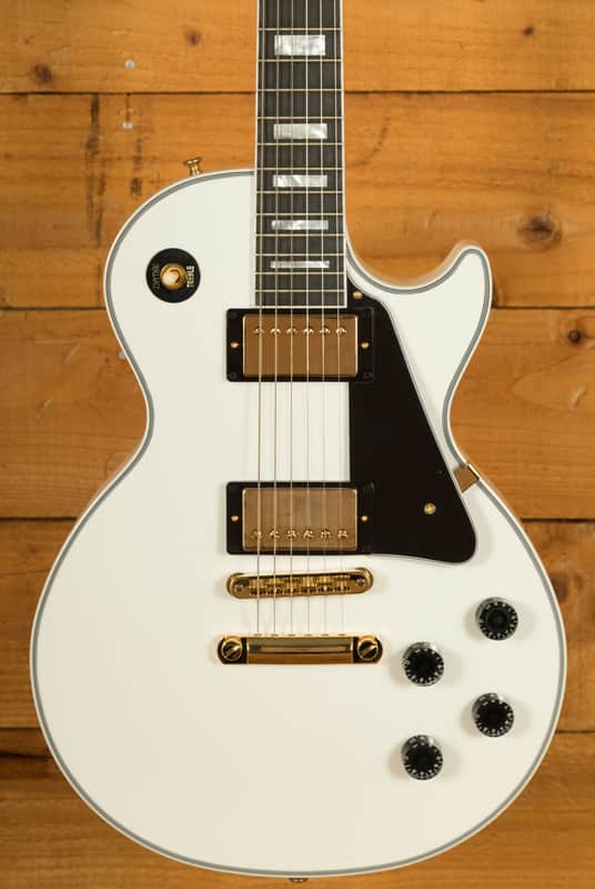 Gibson Custom Les Paul Custom w/Ebony Fingerboard Gloss | Alpine White image 1