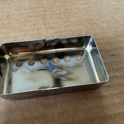 Gibson Vintage 1960's Chrome Patent # Pickup Cover ES SG 1965 1966 1967 1968 1969 1970 image 8