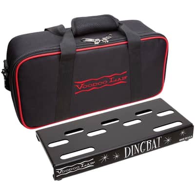 Voodoo Lab Dingbat Tiny Pedalboard (with Gig Bag), And X4 Power Supply image 1