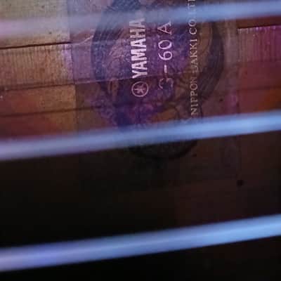 Yamaha G-60a 1960s - Clear image 2