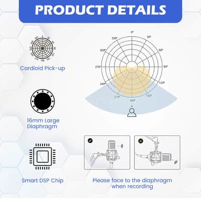 All-in-One Streaming & Recording Kit — BM800 Condenser Microphone + V8S Sound Card Bundle image 4