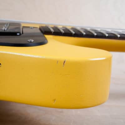 Gibson Les Paul Faded Double Cutaway 2008 Worn Yellow DC Special w/ Gold Gibson Hard Case image 7
