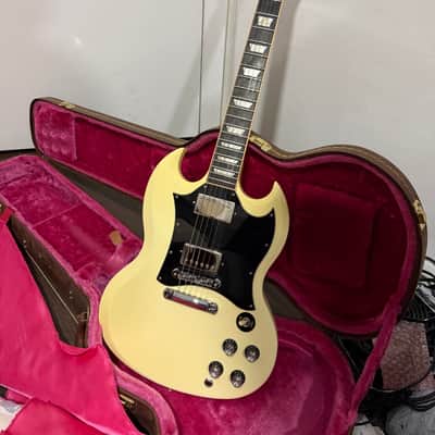 Guitar Center Limited Run Gibson SG (2010) White Ebony Board w/ Hard Case image 7