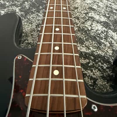 Fender Deluxe Series Jazz Bass 1998 MIM Black Rosewood FB 4-String Bass Guitar image 6