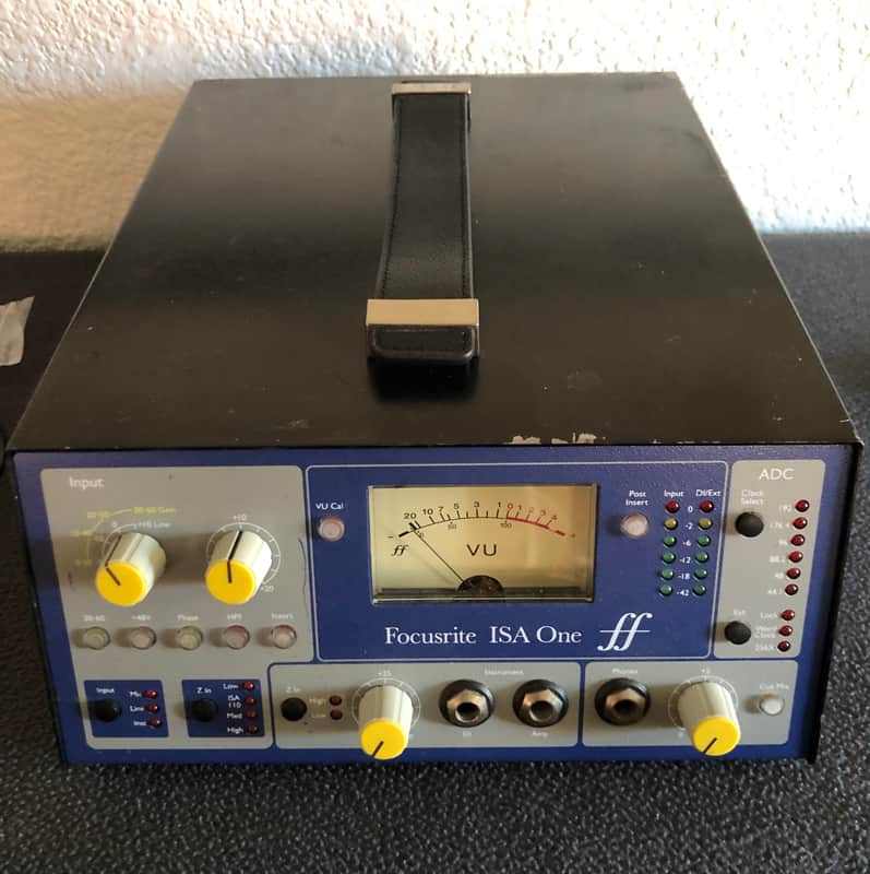 Focusrite ISA One Desktop Mic Preamp 2008 - Present - Blue image 1