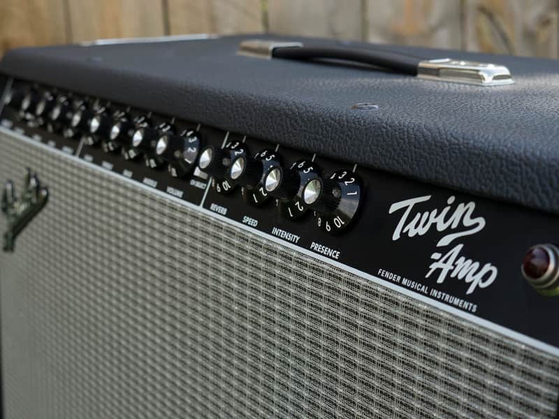 Fender Twin Amp with Reverb High Gain Channel FX Loop External Bias image 1