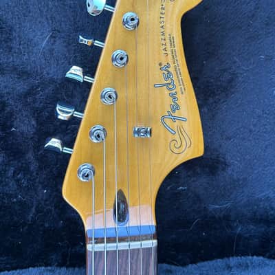 Fender Modern Player Jazzmaster HH 2014 - Crimson Red Transparent image 9
