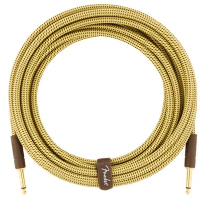 Fender Deluxe Series Tweed Cable 18.6 Foot Cable in Tweed image 2
