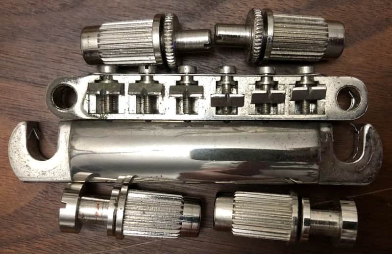 2008 Epiphone Les Paul Special II Electric Guitar Bridge & Tailpiece With Mounts image 1