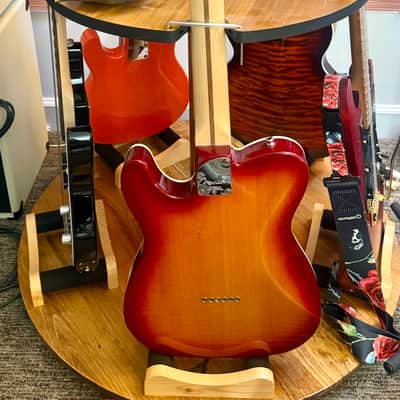 Fender American Deluxe Telecaster with Maple Fretboard - Aged Cherry Burst! image 5