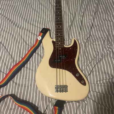 Fender Mark Hoppus Artist Series Signature Jazz Bass 2011 - 2014 - White Blonde Transparent image 1