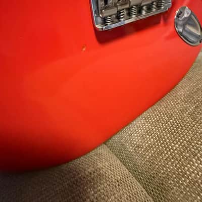 Fender Stratocaster AVRI '62, 1982 Fullerton, Fiesta Red, V-Neck, All Original image 11